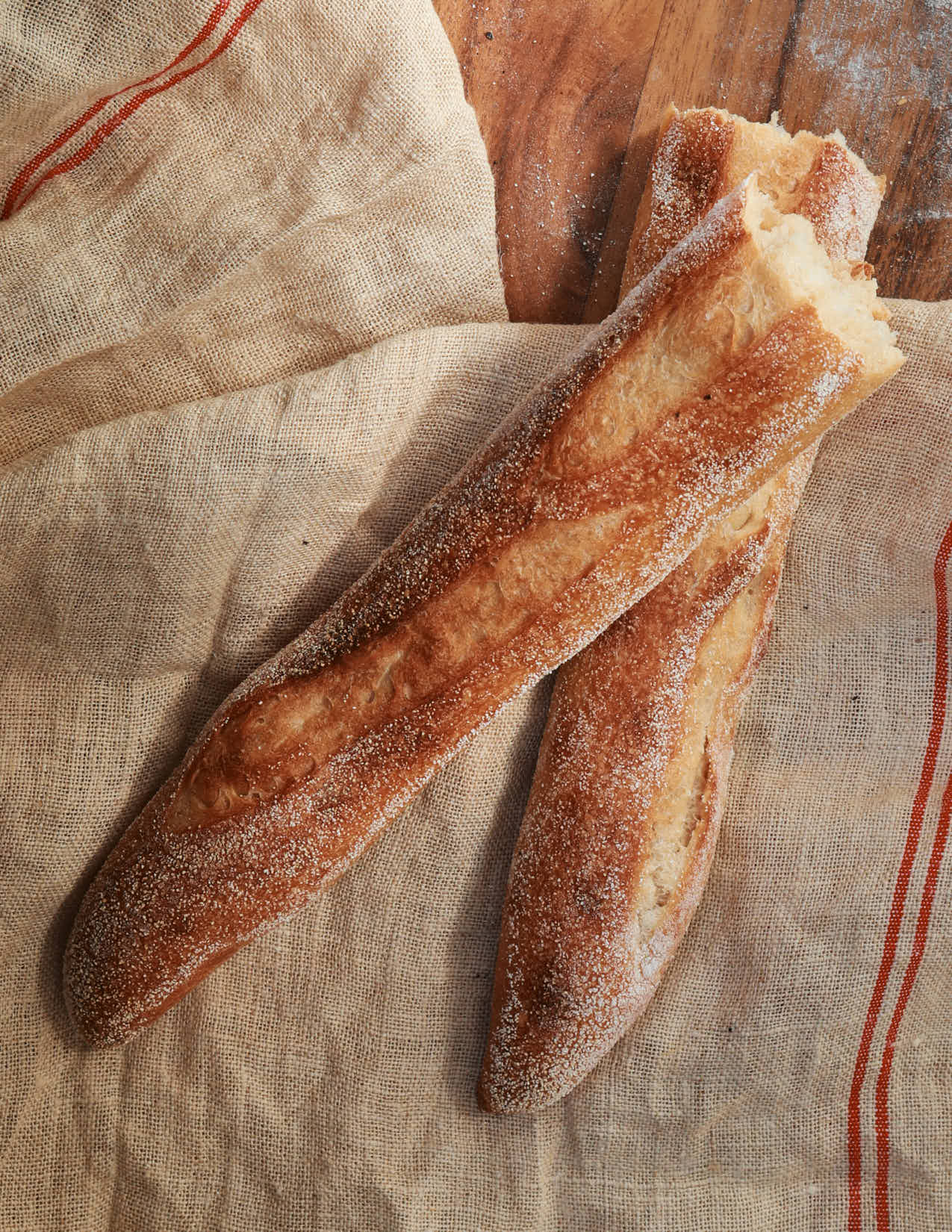 Semi-sourdough Baguette